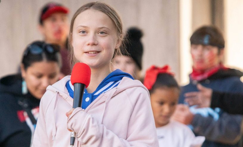 Greta Thunberg talar i Denver