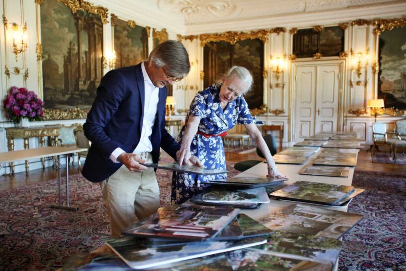 Bille August och Drottning Margrethe II